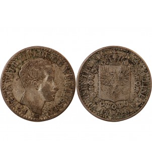 ALLEMAGNE, PRUSSE, FRIEDRICH WILHELM III - 1/6 THALER ARGENT 1826 A BERLIN 2