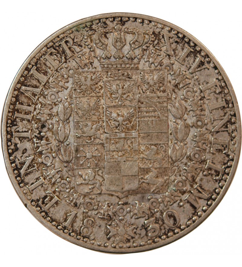 ALLEMAGNE, PRUSSE, FRIEDRICH WILHELM III - THALER ARGENT 1830 A BERLIN