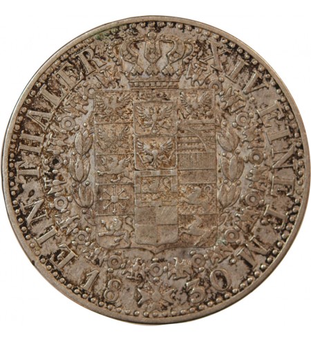 ALLEMAGNE, PRUSSE, FRIEDRICH WILHELM III - THALER ARGENT 1830 A BERLIN