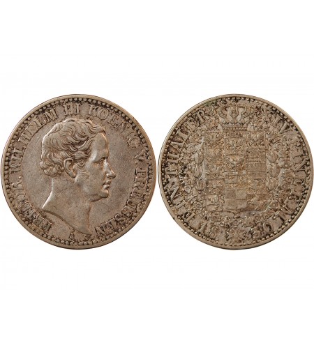 ALLEMAGNE, PRUSSE, FRIEDRICH WILHELM III - THALER ARGENT 1830 A BERLIN