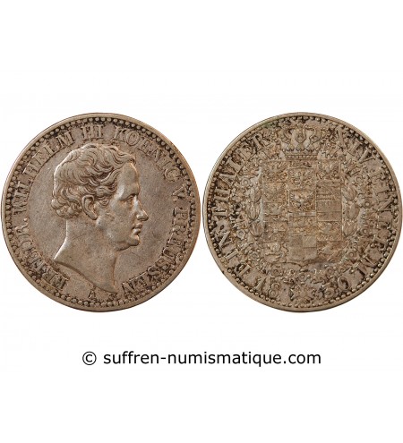 ALLEMAGNE, PRUSSE, FRIEDRICH WILHELM III - THALER ARGENT 1830 A BERLIN