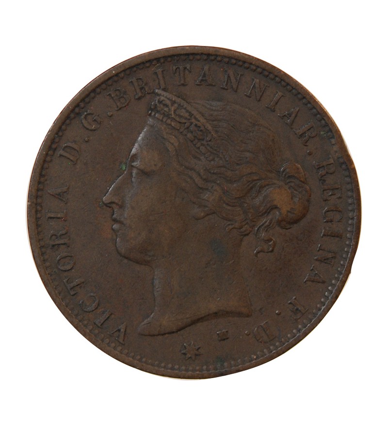 JERSEY, VICTORIA - 1/12 SHILLING 1877 H