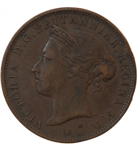 JERSEY, VICTORIA - 1/12 SHILLING 1877 H