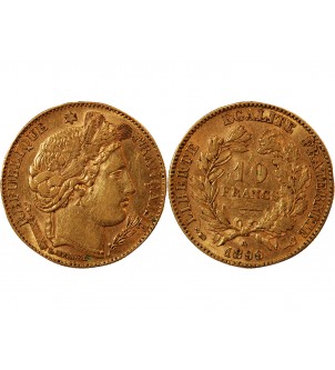 10 FRANCS OR CERES 1899 A PARIS 2