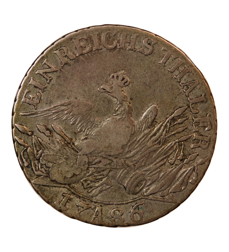 PRUSSE, FRIEDRICH II - THALER ARGENT 1786 A BERLIN