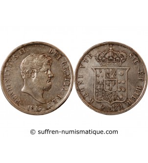 ROYAUME DES DEUX-SICILES, FERDINAND II - 120 GRANA ARGENT 1857
