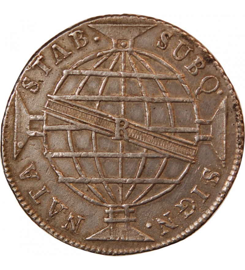 BRESIL, JEAN - 960 REIS ARGENT 1813 R RIO DE JANEIRO