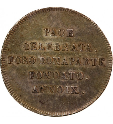 ITALIE, REPUBLIQUE CISALPINE -  30 SOLDI ARGENT AN IX (1801) MILAN