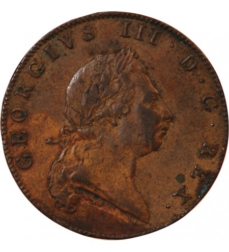 BERMUDES, GEORGES III - PENNY 1793