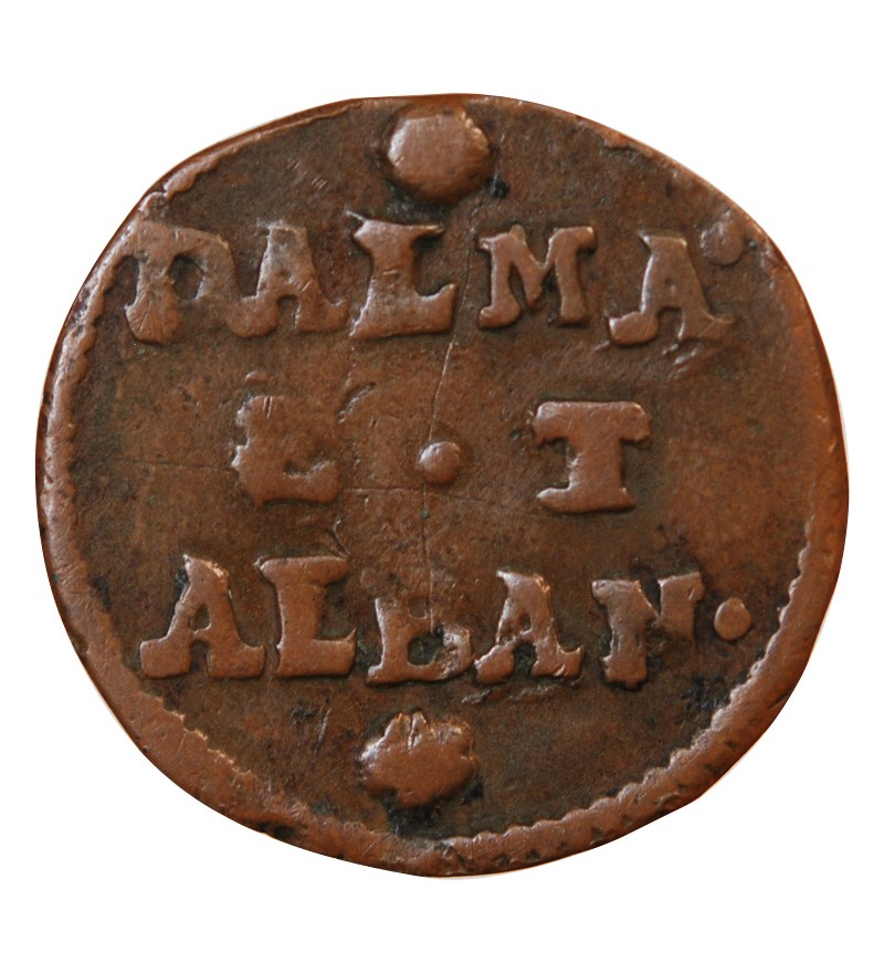 ITALIE - RÉPUBLIQUE DE VENISE, DALMATIE ET ALBANIE - 2 SOLDI 1691-1709