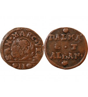 ITALIE - RÉPUBLIQUE DE VENISE, DALMATIE ET ALBANIE - 2 SOLDI 1691-1709 2