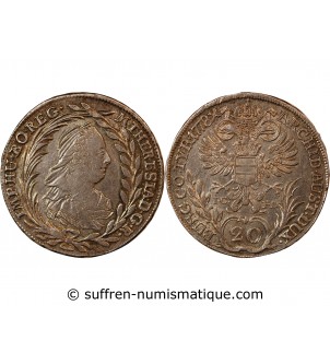 AUTRICHE, MARIE-THERESE - 20 KREUZER ARGENT 1778 ICFA