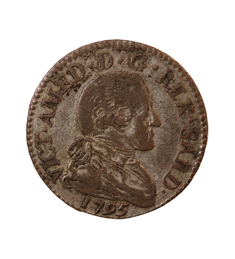 ITALIE, ROYAUME DE SARDAIGNE, VICTOR AMEDEE III - 20 SOLDI 1794 TURIN
