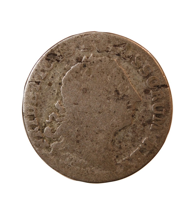 PRUSSE, FRIEDRICH II - 1/6 THALER ARGENT 1764 A BERLIN