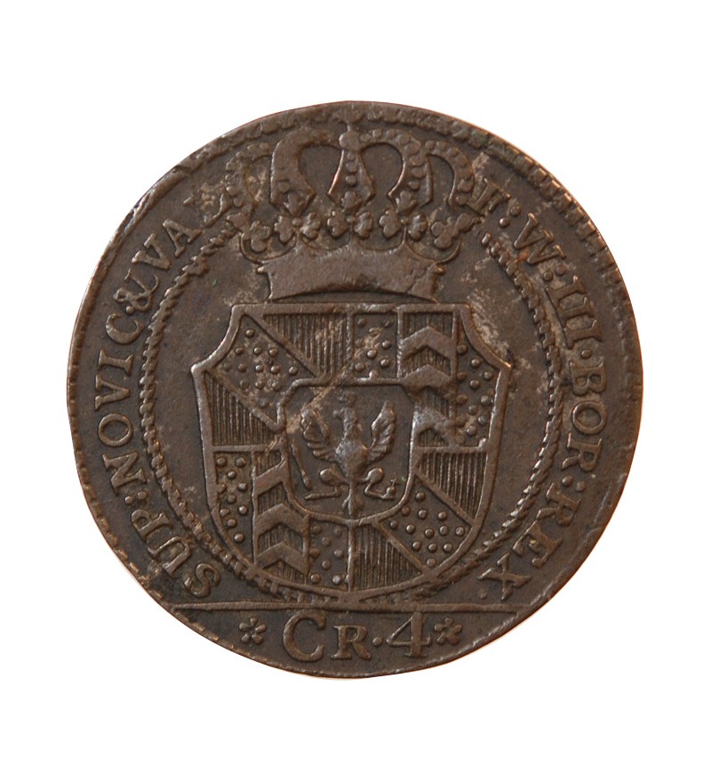 SUISSE, NEUCHÂTEL, FRIEDRICH WILHELM III - 4 KREUZER 1800