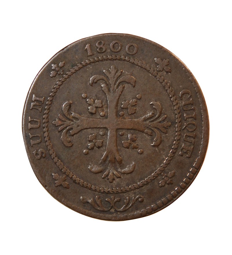 SUISSE, NEUCHÂTEL, FRIEDRICH WILHELM III - 4 KREUZER 1800
