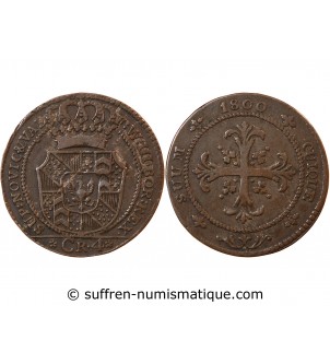 SUISSE, NEUCHÂTEL, FRIEDRICH WILHELM III - 4 KREUZER 1800
