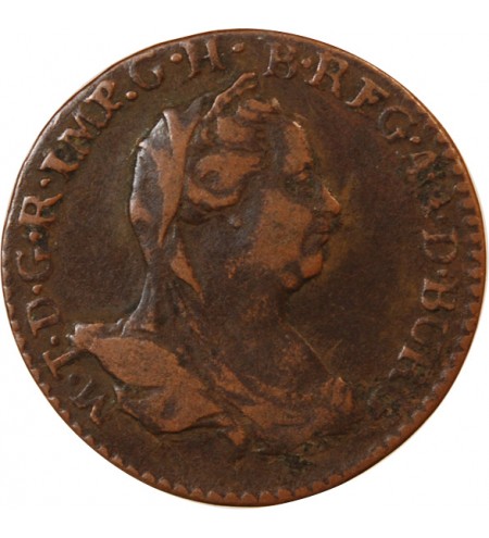 PAYS-BAS AUTRICHIENS, MARIE-THERESE - 2 LIARDS 1780 BRUXELLES