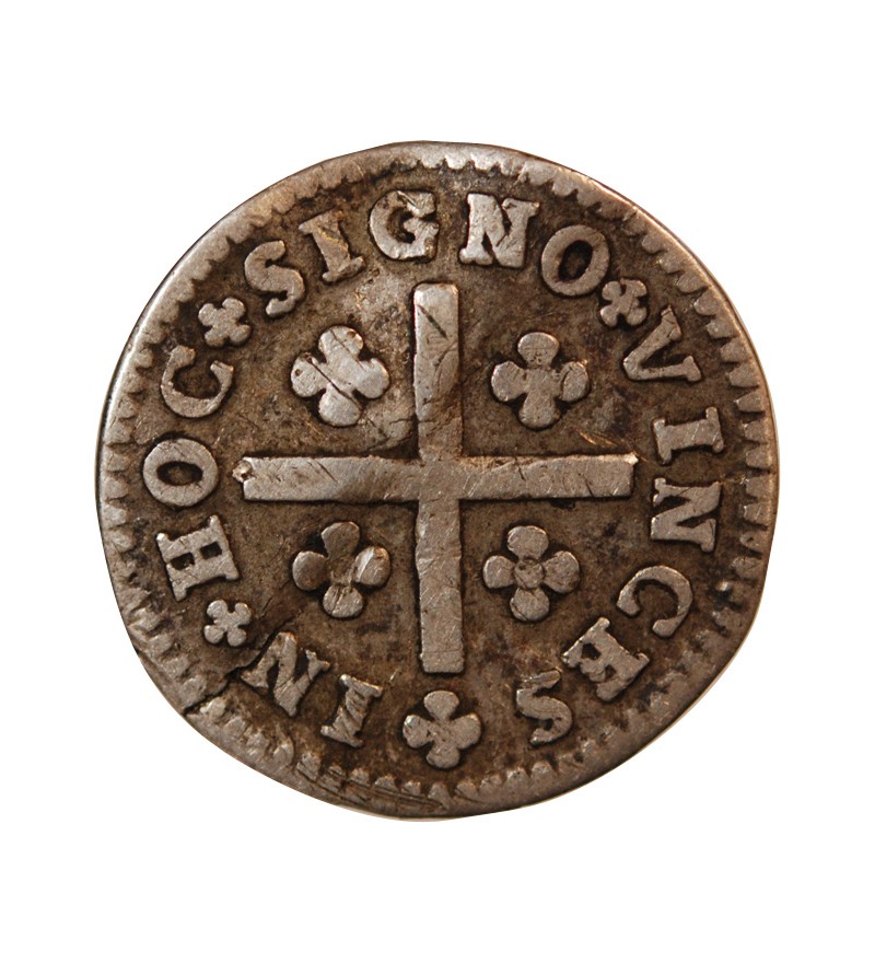 PORTUGAL, JEAN V - 1/2 TOSTAO ARGENT 1706-1750