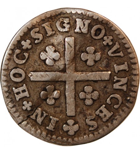 PORTUGAL, JEAN V - 1/2 TOSTAO ARGENT 1706-1750