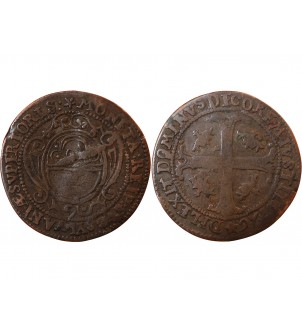 SUISSE, UNTERWALD - 1/2 BATZEN 1726 2