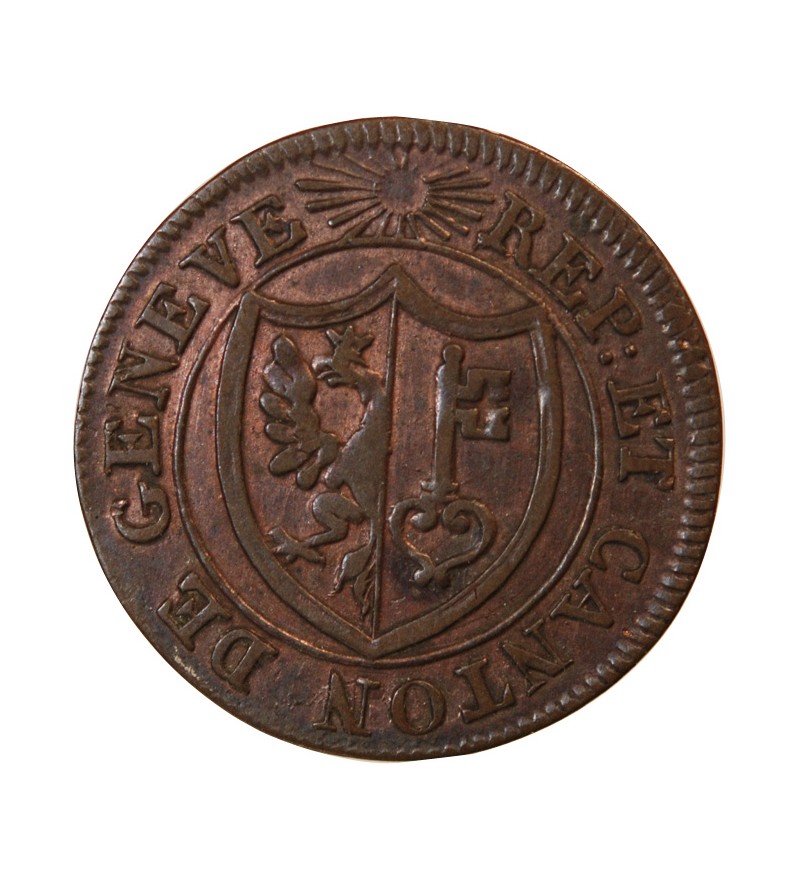 SUISSE, GENÈVE - 1 SOL 1819