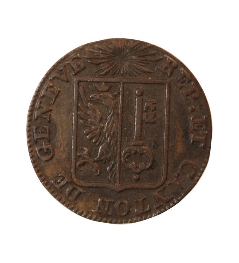 SUISSE, GENÈVE - 1 SOL 1825