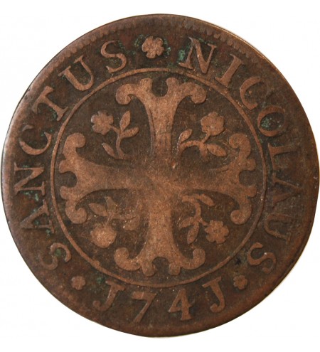 SUISSE, FRIBOURG - 2 KREUZER 1741