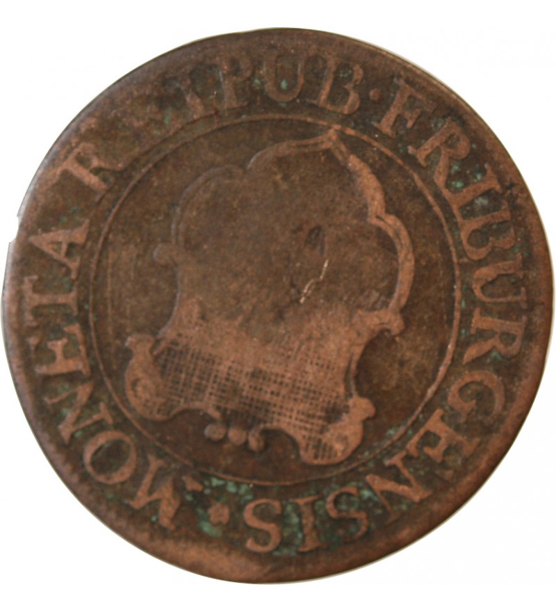 SUISSE, FRIBOURG - 2 KREUZER 1741