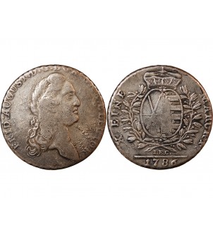 ALLEMAGNE, SAXE, FRIEDRICH AUGUST III - THALER ARGENT 1786 I.E.C. 2