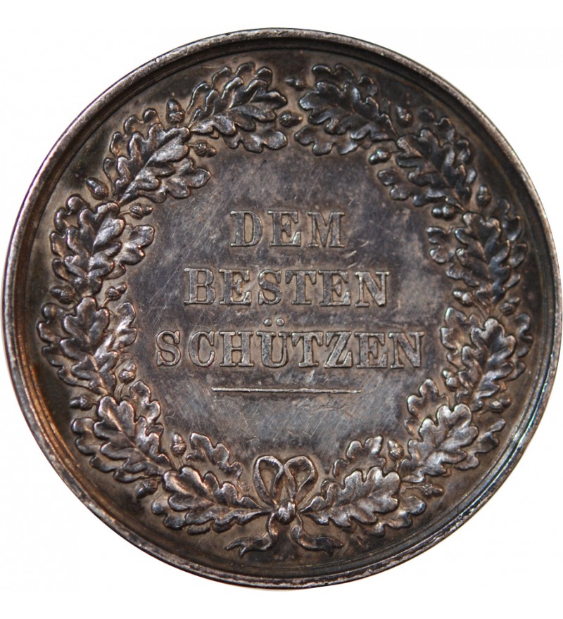 ALLEMAGNE, WURTEMBERG, KARL (1864-1891) - MEDAILLE ARGENT