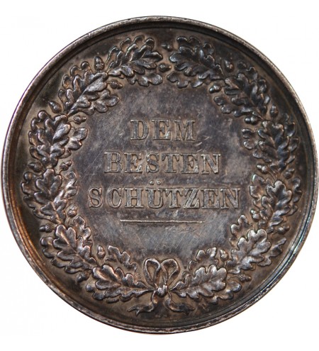 ALLEMAGNE, WURTEMBERG, KARL (1864-1891) - MEDAILLE ARGENT