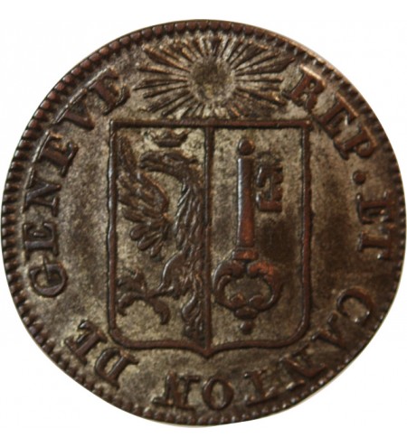 SUISSE, GENÈVE - 1 SOL 1833