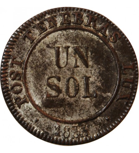 SUISSE, GENÈVE - 1 SOL 1833