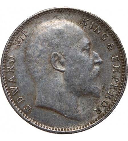 INDE - EDWARDS VII RUPEE 1907