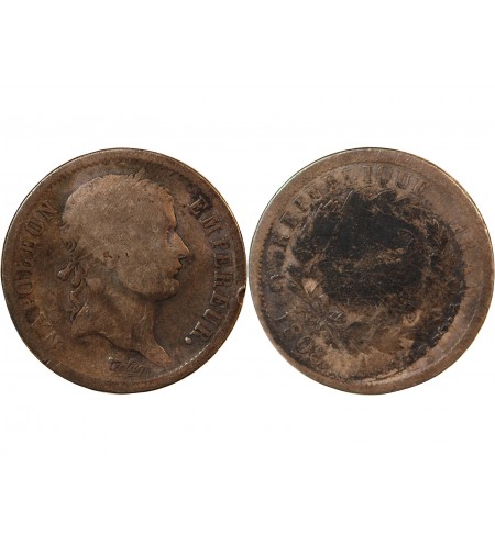 NAPOLEON Ier, REPUBLIQUE FRANCAISE - 2 FRANCS ARGENT 1808 A PARIS