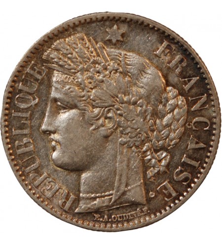 CERES - 2 FRANCS 1887 A PARIS - Avec Légende