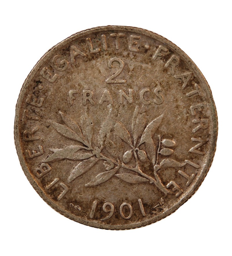SEMEUSE - 2 FRANCS ARGENT 1901