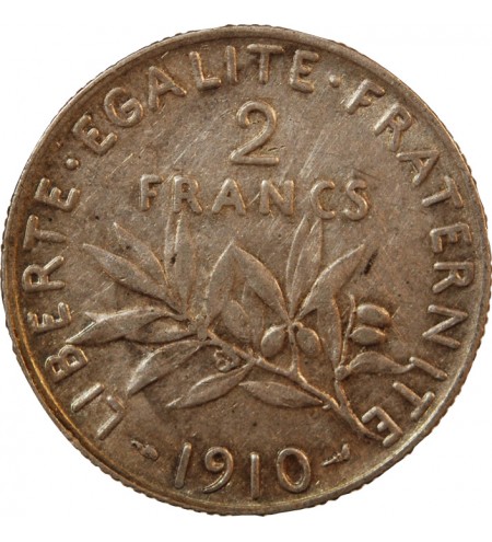SEMEUSE - 2 FRANCS ARGENT 1910