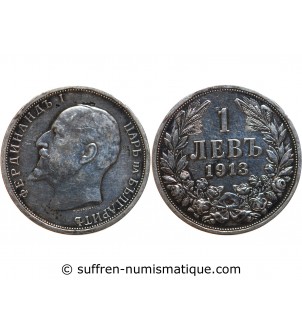 BULGARIE - FERDINAND Ier 1 LEV 1913