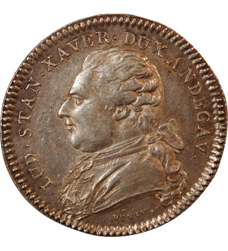 MAIRIE D'ANGERS, LOUIS-STANISLAS-XAVIER – JETON ARGENT n.d.