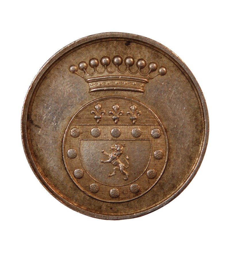 SOCIETE DES BELLES LETTRES DE POITIERS - JETON ARGENT sans poinçon