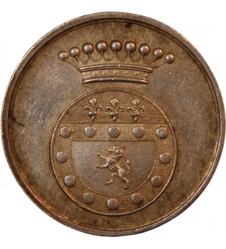 SOCIETE DES BELLES LETTRES DE POITIERS - JETON ARGENT sans poinçon