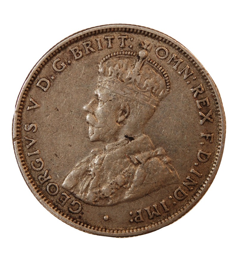 AUSTRALIE, GEORGES V - FLORIN ARGENT 1928