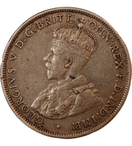 AUSTRALIE, GEORGES V - FLORIN ARGENT 1928