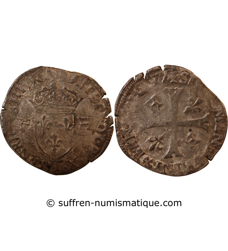 HENRI III - DOUZAIN AUX 2 H 1577 T NANTES - R2