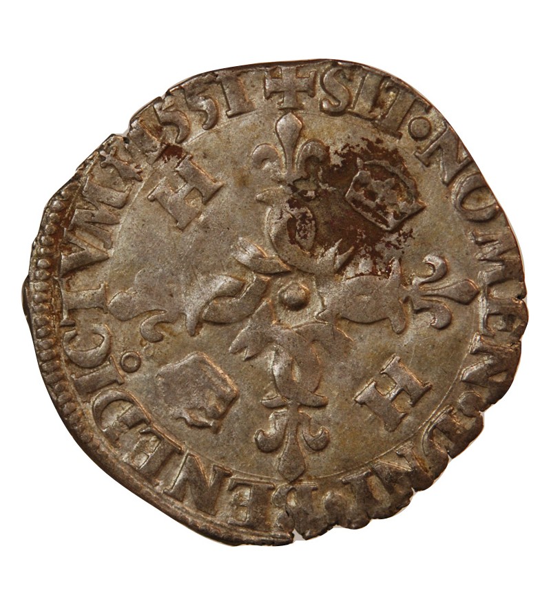 HENRI II - DOUZAIN AUX CROISSANTS 1551 T NANTES