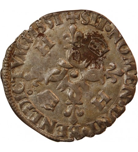 HENRI II - DOUZAIN AUX CROISSANTS 1551 T NANTES