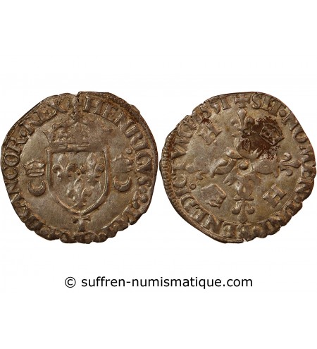 HENRI II - DOUZAIN AUX CROISSANTS 1551 T NANTES