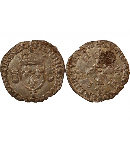 HENRI II - DOUZAIN AUX CROISSANTS 1551 T NANTES